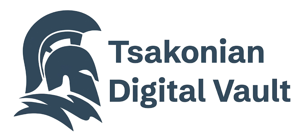 Tsakonian Digital Vault logo